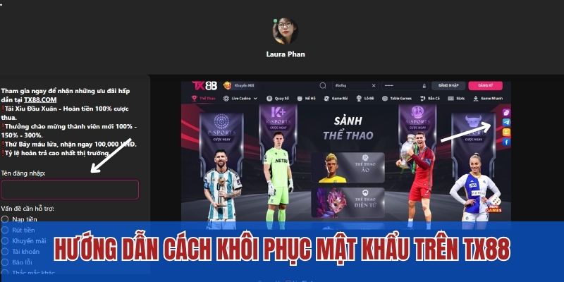 Tài Khoản TX88 Bị Khoá Do Nguyên Nhân Nào? Cách Khắc Phục 4 Hướng dẫn cách khôi phục mật khẩu trên TX88