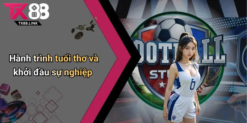 Hành trình tuổi thơ và khởi đầu sự nghiệp